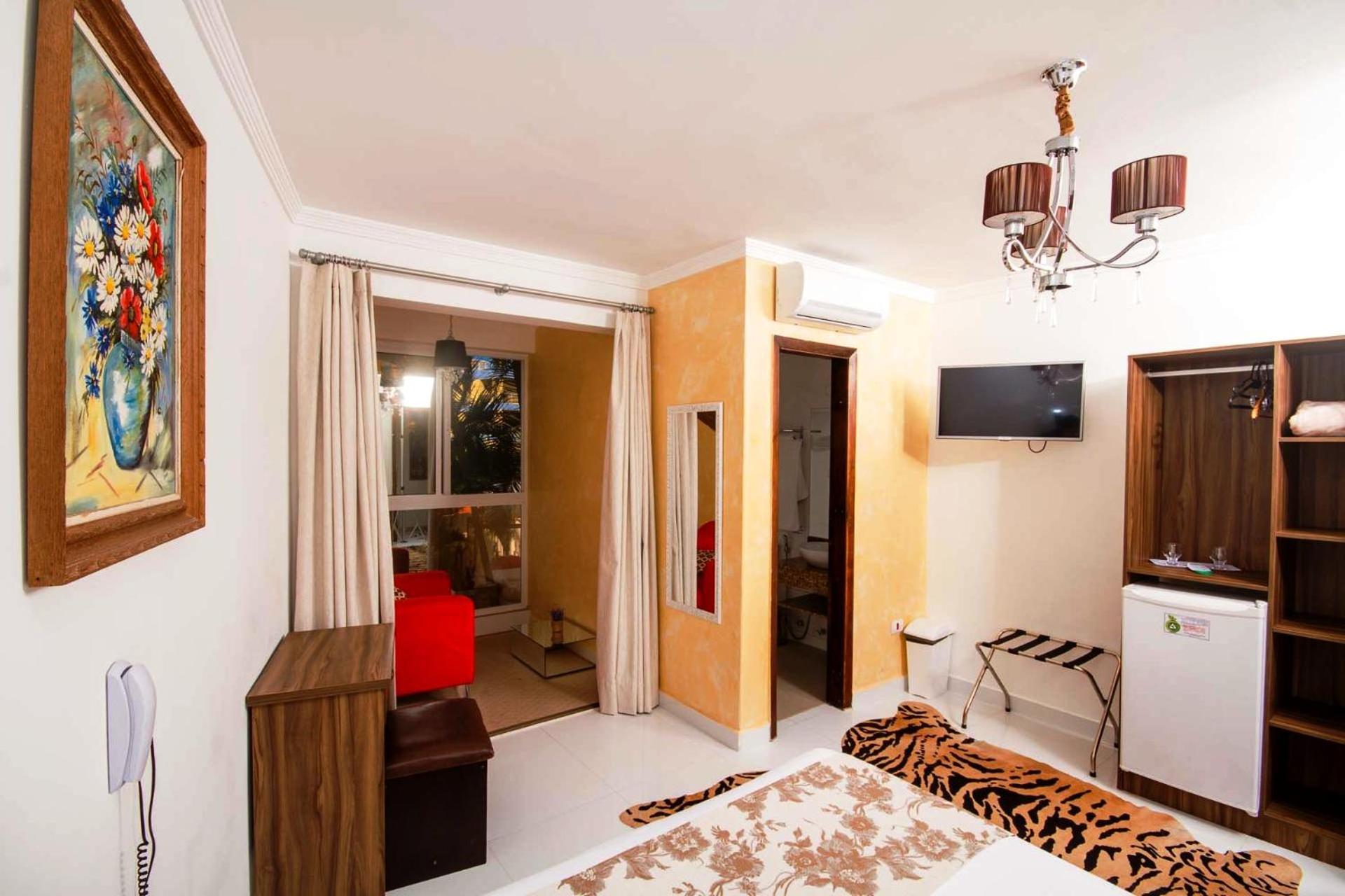 Hotel Cabana Suiça Guaratuba Quarto foto