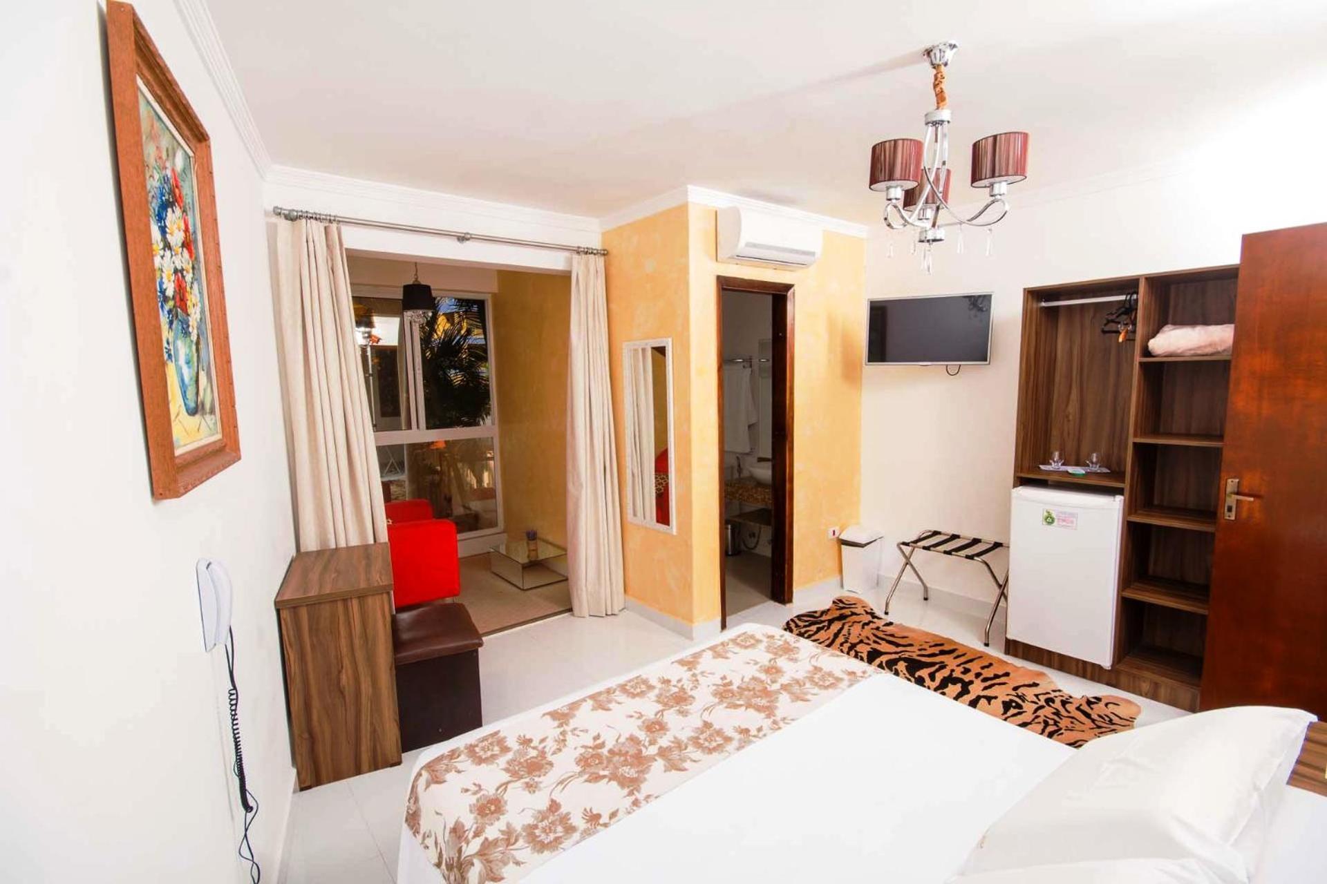 Hotel Cabana Suiça Guaratuba Quarto foto