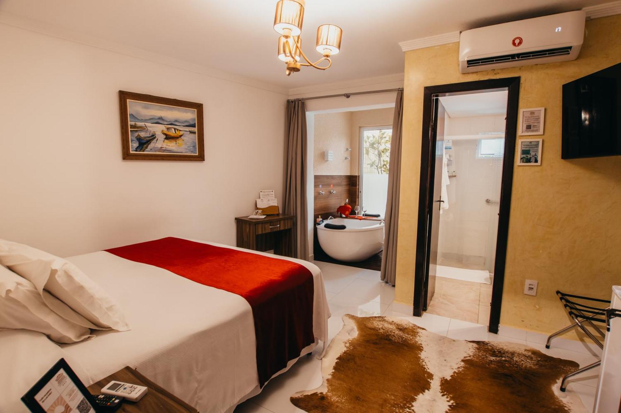 Hotel Cabana Suiça Guaratuba Quarto foto